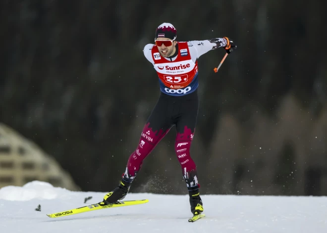 Vīgants pirmo reizi distanču slēpošanas seriālā "Tour de Ski" sasniedz finišu