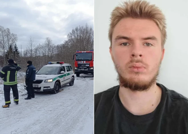 Lietuvā Jaungada naktī pazudis 19 gadu vecs students; meklējumi sniedzas līdz Latvijai