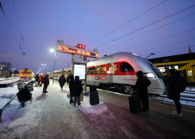 Vilciena Viļņa-Rīga-Tallina biļeti varēs iegādāties pie viena pārvadātāja