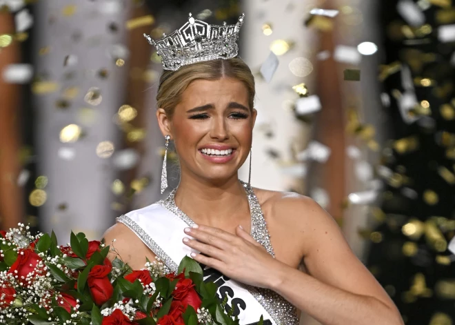 VIDEO: kā NBA spīdeklis reaģē, uzzinot, ka viņa draudzene kļuvusi par “Miss Amerika”