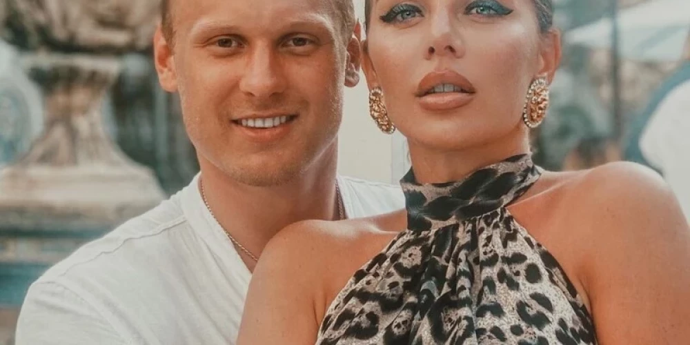 Jānis Timma un Anna Sedokova (foto: "Instagram")