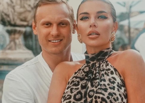 Jānis Timma un Anna Sedokova (foto: "Instagram")