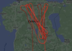 Neidentificēts lidaparāts riņķoja virs Igaunijas 2025. gada 8. janvārī.