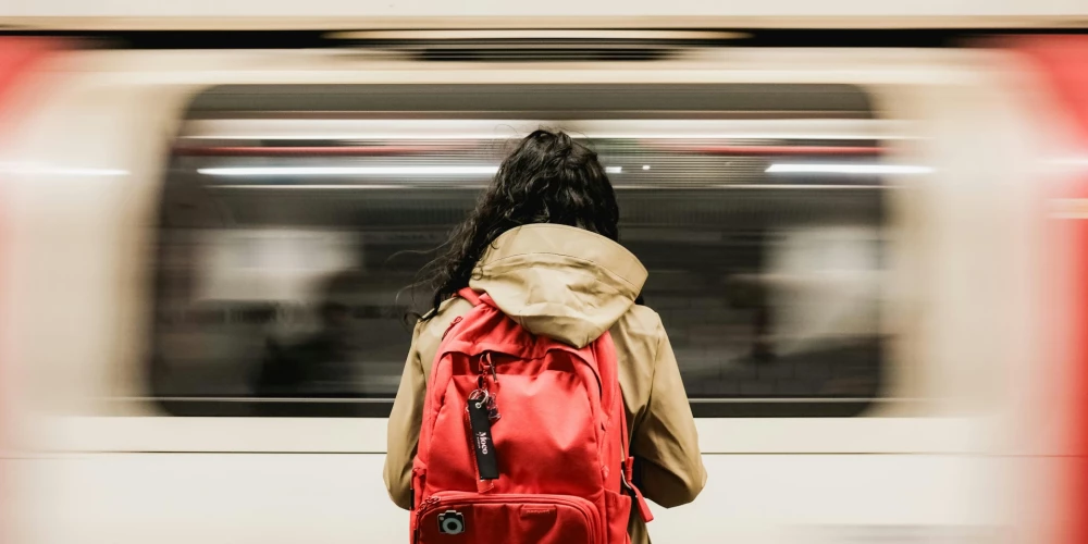 Londonas metro.