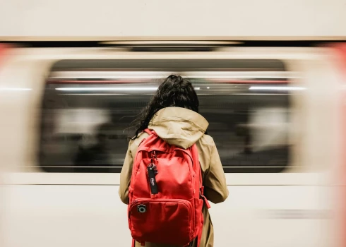 Londonas metro.