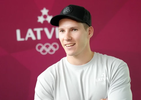 BMX sportists Kristens Krīgers.