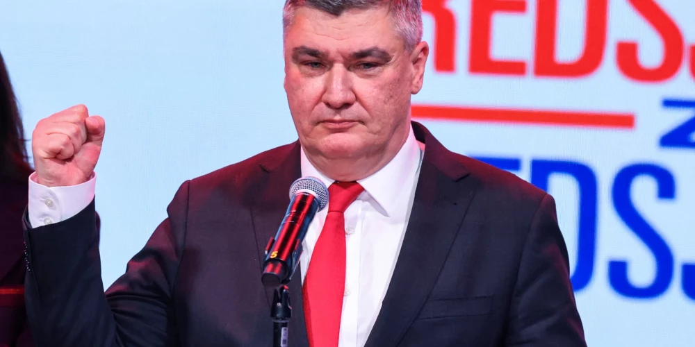 Pašreizējais Horvātijas prezidents Zorans Milanovičs