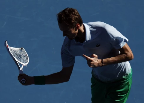 Trīskārtējais "Australian Open" finālists Daniils Medvedevs.