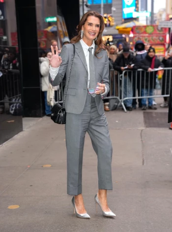 Brūka Šīldsa šā gada 13. janvārī, viesojoties TV šovā “Good Morning America”.