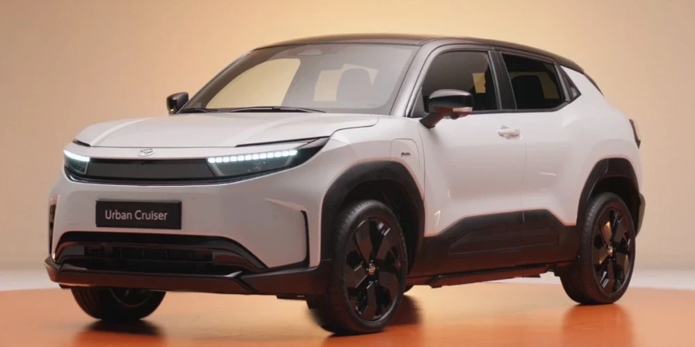 Izmēru ziņā "Urban Cruiser" ir nedaudz lielāks par labi pazīstamo "Yaris Cross". 