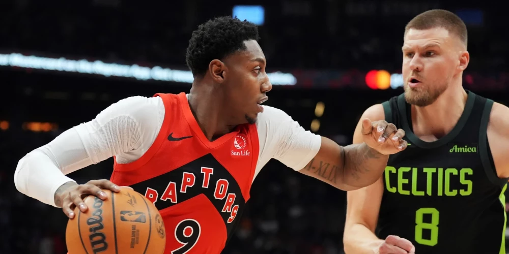 "Celtics" klūp pret "Raptors".