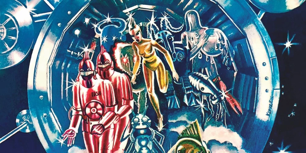 Обложка легендарной пластинки "Disco Alliance".