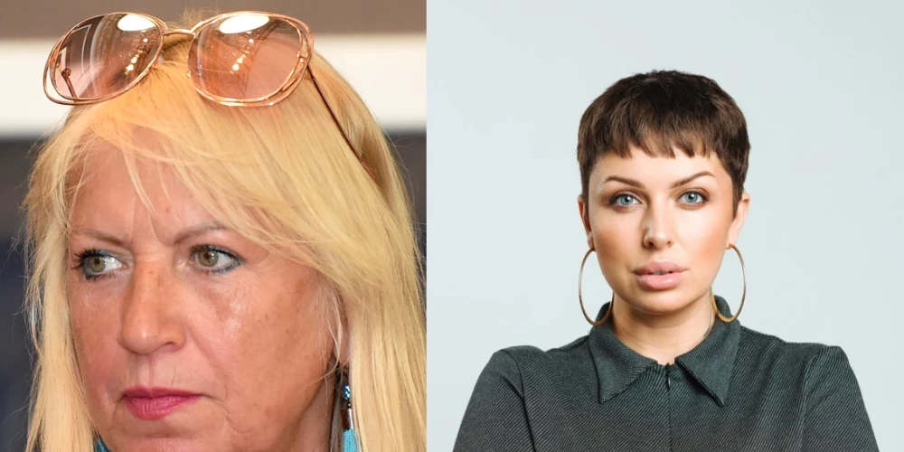 Olgas Rajeckas un Elīnas Gluzunovas starpā izvērsies kašķis.