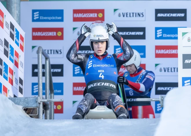 Botai Eiropas čempionātā kamaniņu sportā 12. vieta