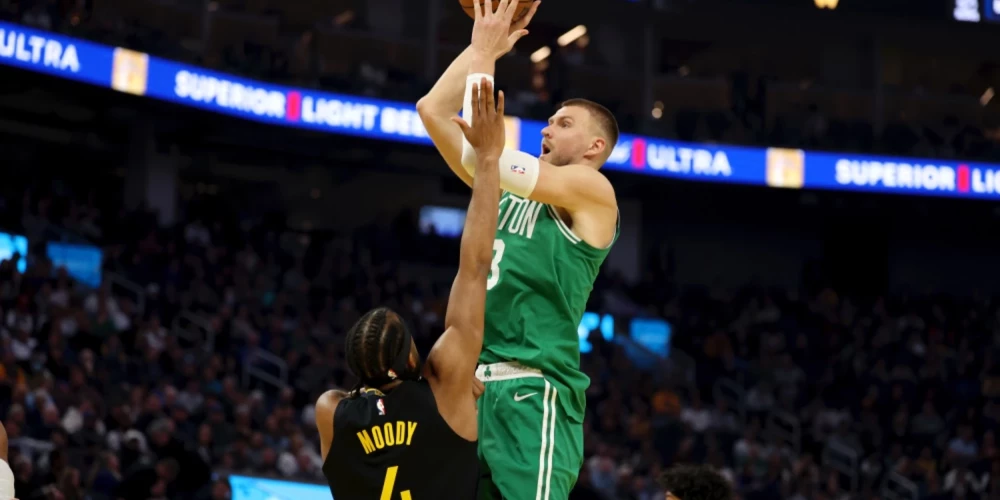Latvijas basketbolists Kristaps Porziņģis. 