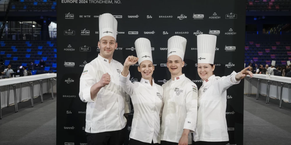 Latvijas komanda startēs pasaules prestižākā šefpavāru konkursa Bocuse d’Or finālā. 