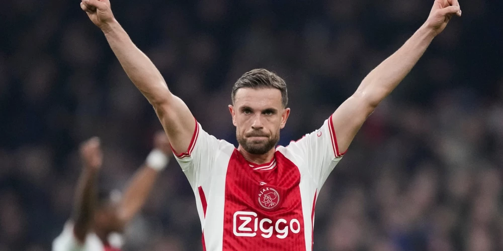 Džordans Hendersons "Ajax" pastiprināja pagājušās sezonas vidū. 