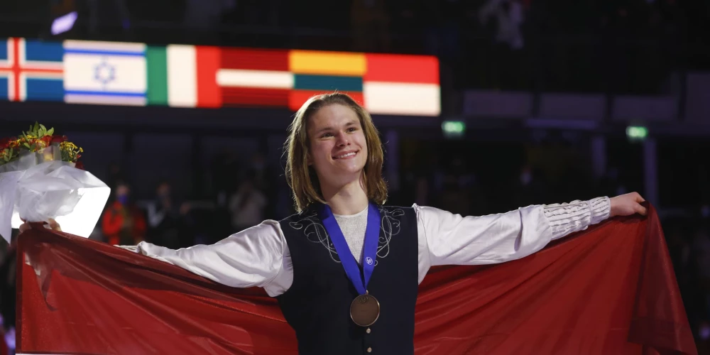 Deniss Vasiļjevs 2022. gadā, kad iepriekšējo reizi Tallinā notika Eiropas čempionāts, izcīnīja bronzas medaļu.