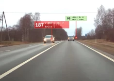 VIDEO: Rēzeknes novadā pieķer “rallistu" bez tiesībām, kurš drāzies ar gandrīz 190 km/h ātrumu