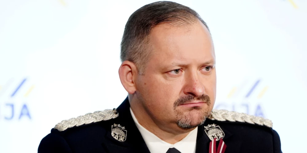 Valsts policijas priekšnieks Armands Ruks. 