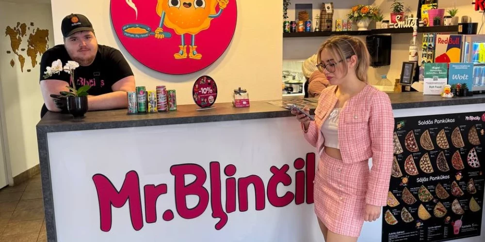 Блинное кафе Mr.Blinčiks находится в Саласпилсе и Риге.