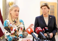 Somijas ārlietu ministre Elina Valtonena piedalās preses konferencē pēc tikšanās ar Latvijas ārlietu ministri Ārlietu ministrijā.