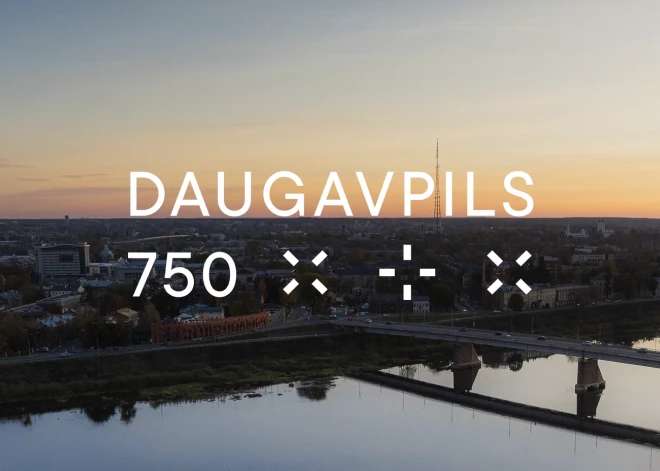 Tapusi Daugavpils 750 gadu jubilejas vizuālā identitāte