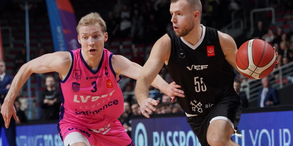 "Užavas" Latvijas kausa pusfināla spēle basketbolā, kurā tiekas "Rīgas Zeļļi" pret "VEF Rīga" basketbola komandu "Xiaomi arēnā.