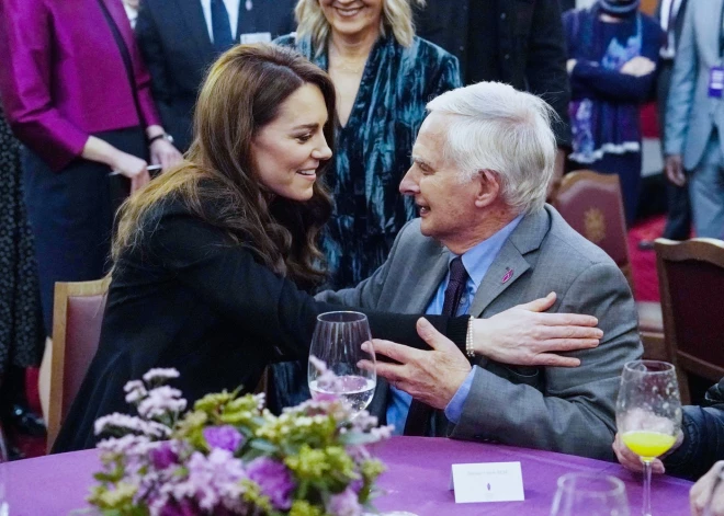 Принц и принцесса Уэльские приняли участие в церемонии, посвященной Дню памяти жертв Холокоста и 80-й годовщине освобождения Освенцима-Биркенау, в Гилдхолле, Лондон, Великобритания, 27 января 2025 года.