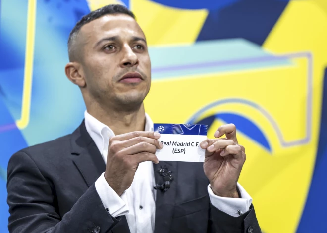 Čempionu līgas "play off" pirmajā kārtā Madrides "Real" ielozē pret Mančestras "City"