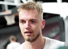 Latvijas basketbolists Artūrs Žagars. 