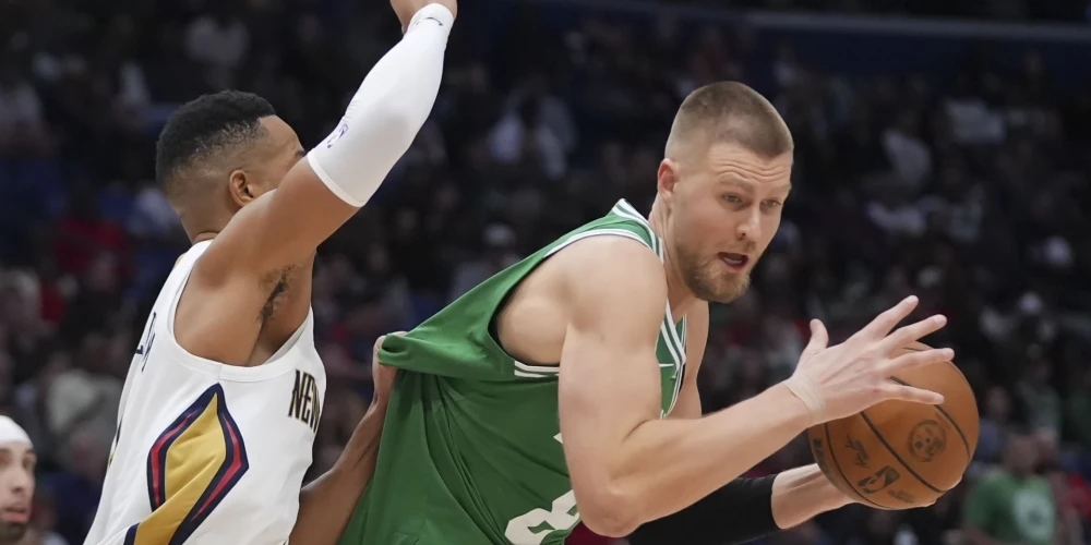 Latvijas basketbolists Kristaps Porziņģis. 