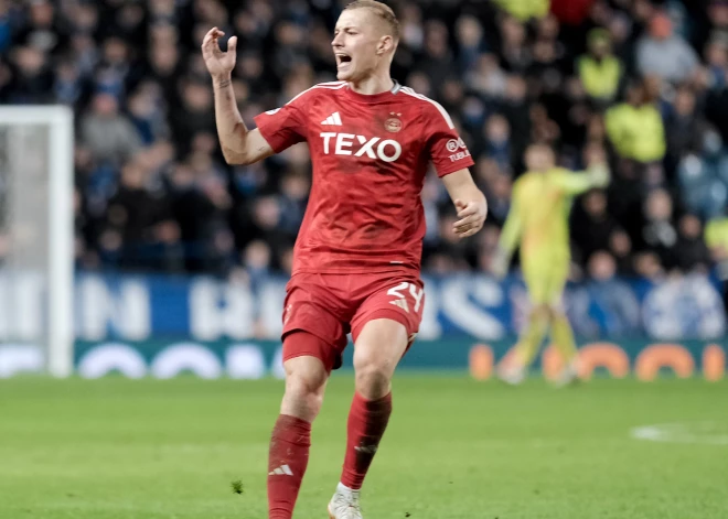 Tobera pārstāvētā "Aberdeen" zaudē pret tiešo konkurenti "Hibernian"