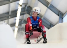 Kamaniņu braucēja Margita Sirsniņa.