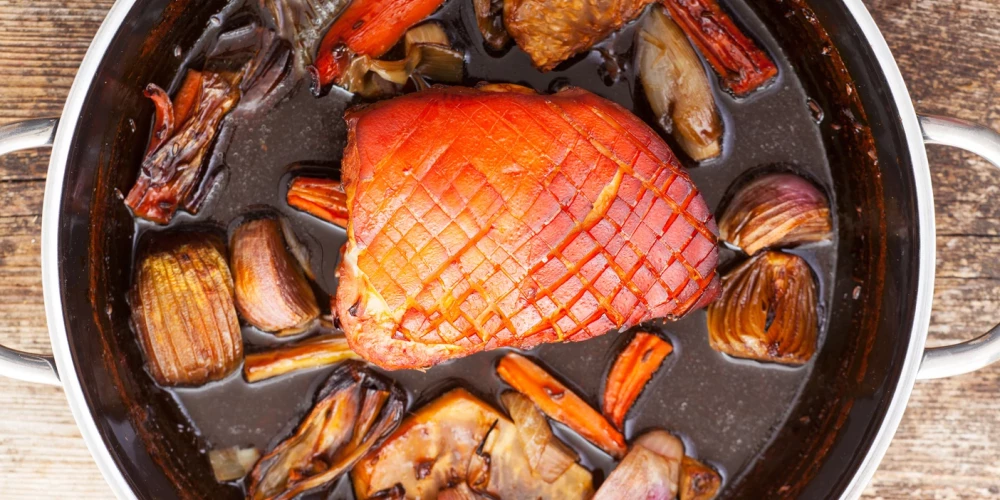 Alū gatavināts cūkas cepetis