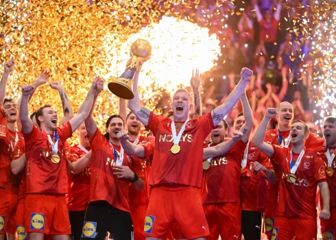 Dānijas handbolisti svin kārtējo triumfu pasaules čempionātā