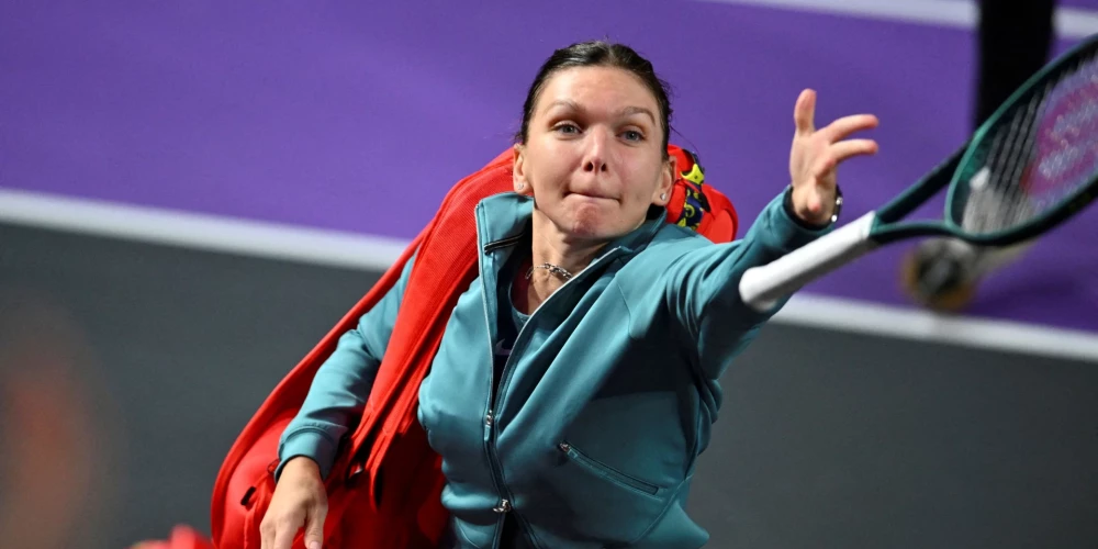 Simona Halepa saka ardievas profesionālās tenisistes karjerai (foto: Scanpix / Reuters)