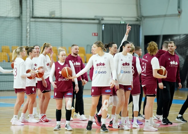 Sieviešu basketbola izlasei izšķiroša cīņa pret Izraēlu