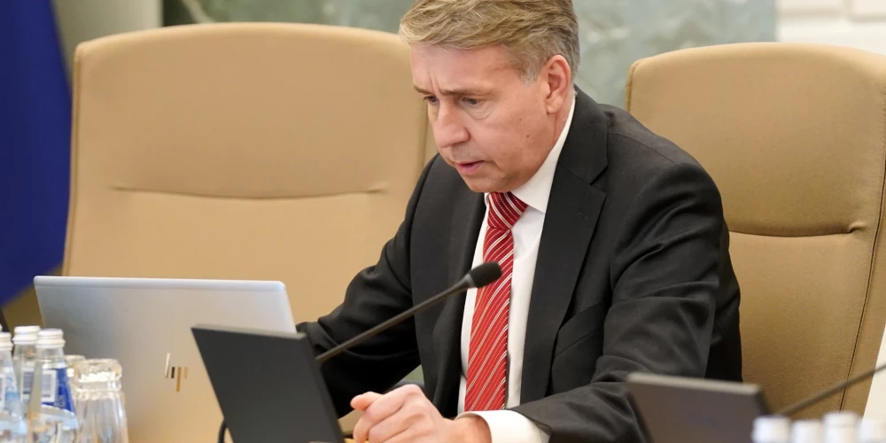 Labklājības ministrs Uldis Augulis.