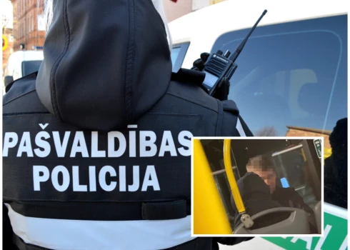 Par minēto personu un situāciju Liepājas pašvaldības policija ziņas saņēma tikai ap pulksten 21.55, kad kāds vīrietis, esot jau pilsētas centrā, informēja policijas darbiniekus par līdzīga rakstura notikumu.