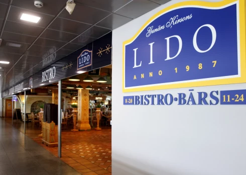 Restorāns "Lido Lidosta" starptautiskajā lidostā "Rīga".