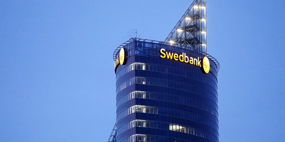 "Swedbank" administratīvā ēkā.