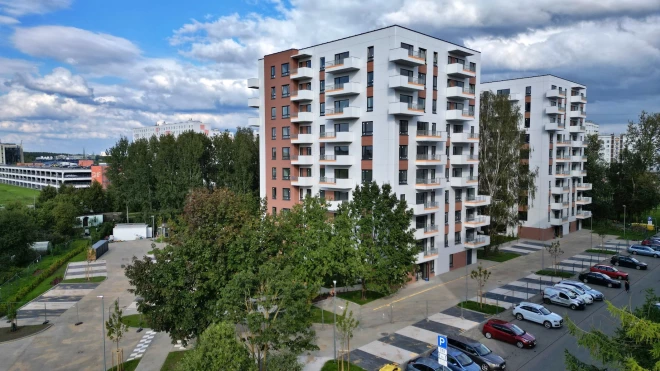 Deglava Gleznotāju rezidences – это проект современного жилого комплекса из семи многоэтажных зданий в рижском районе Плявниеки.