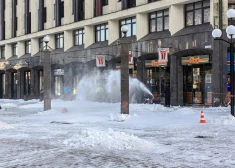 Vecrīga sniegā – Holivudas grāvēja uzņemšana Rīgā turpinās (FOTO)