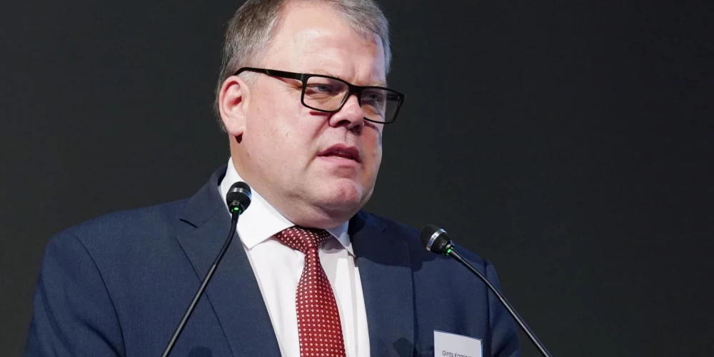 Latvijas Pašvaldību savienības priekšsēdis Gints Kaminskis.