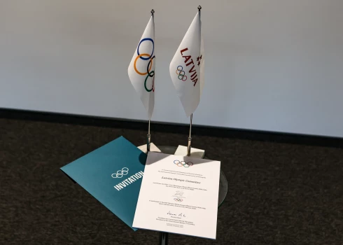 LOK saņemtais uzaicinājums uz 2026. gada olimpiskajām spēlēm.