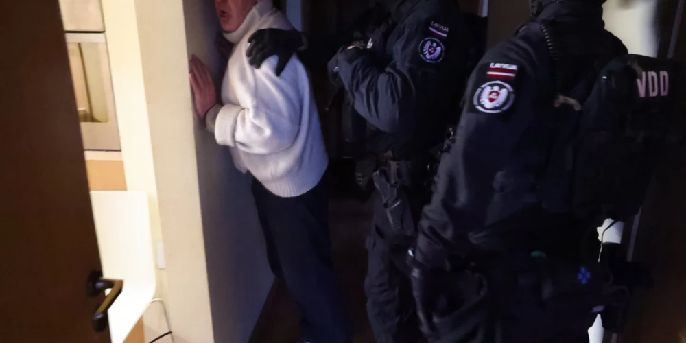 Aleksandra Gapoņenko aizturēšana (foto: Valsts drošības dienests / X)