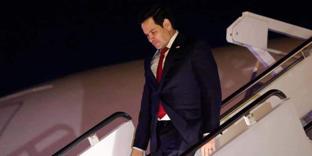 ASV valsts sekretārs Marko Rubio.