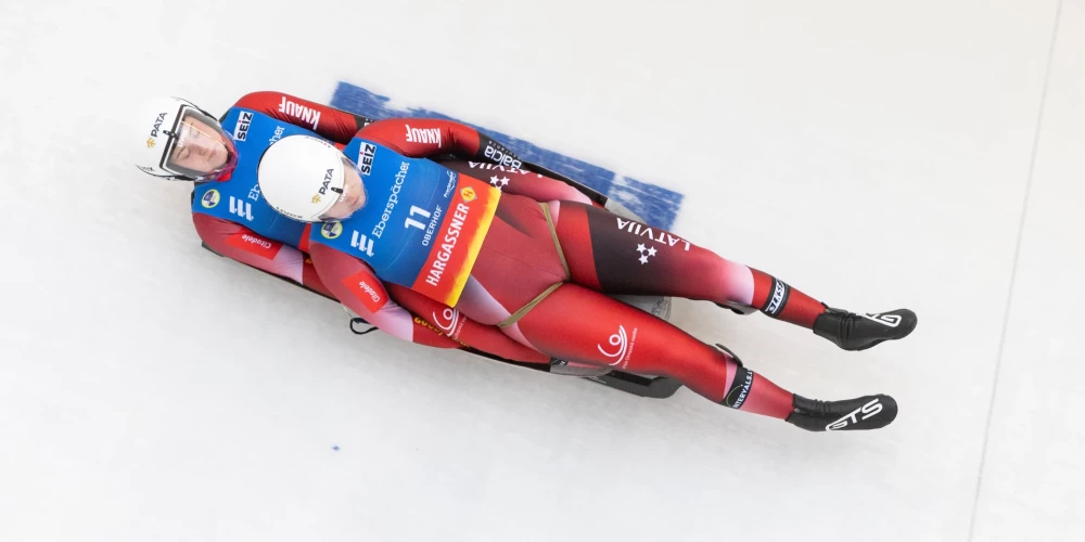 Latvijas ekipāža Anda Upīte/Zane Kaluma.