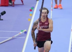 Latvijas sportists Valters Kreišs. 